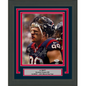 Framed Autographed/Signed JJ J.J. Watt Houston Texans 8x10 Football Photo JSA COA #2