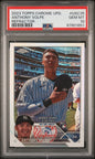 Graded 2023 Topps Chrome Update Anthony Volpe #USC35 Refractor Rookie RC Baseball Card PSA 10 Gem Mint