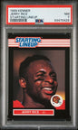 Graded 1989 Kenner Starting Lineup #NNO Jerry Rice Football Card PSA 7 NM