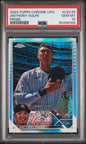 Graded 2023 Topps Chrome Update Anthony Volpe #USC35 Prism Rookie RC Baseball Card PSA 10 Gem Mint