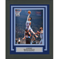 Framed Ja Morant Dunk on Kevin Love Memphis Grizzlies 8x10 Basketball Photo