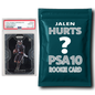 Jalen Hurts PSA 10 Graded Football Rookie Card Mystery Pack