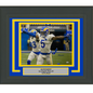 Framed Autographed/Signed Jalen Ramsey Los Angeles LA Rams 16x20 Football Photo JSA COA #3
