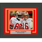 Framed Autographed/Signed Joe Montana & Jerry Rice San Francisco 49ers 16x20 Football Photo Beckett BAS COA #2