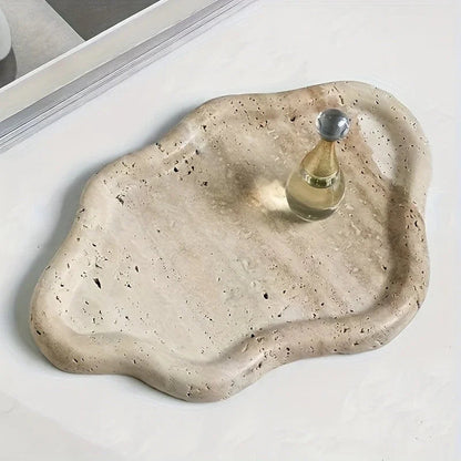 Jewelry Tray - 2-Layer Marble Cloud