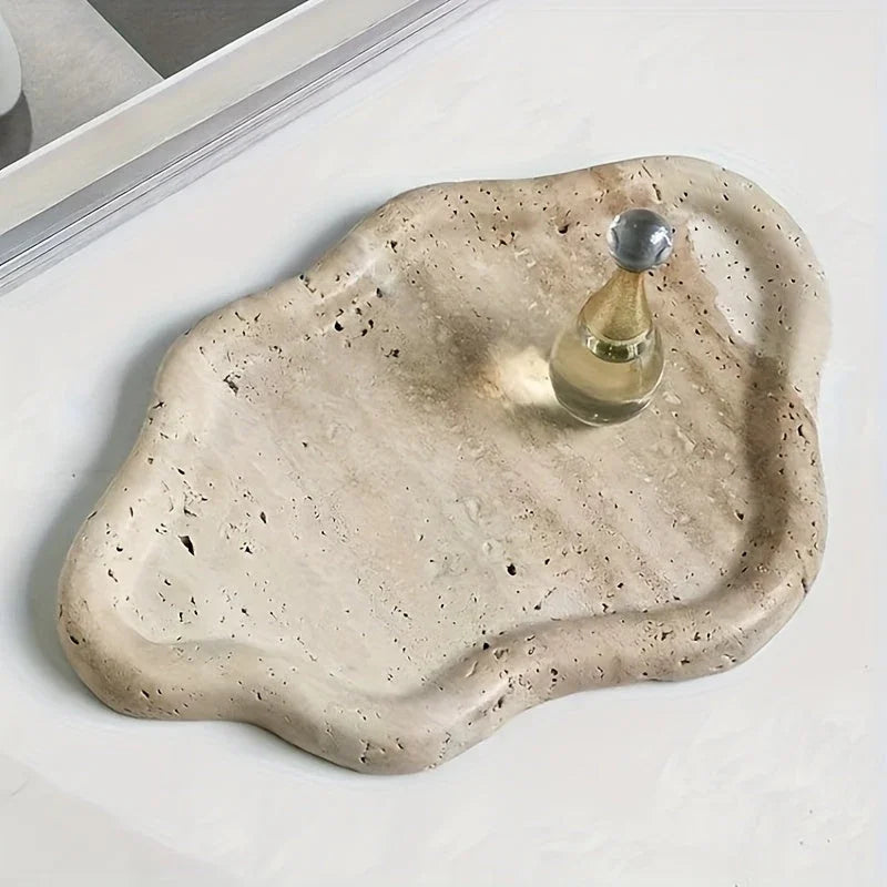 Jewelry Tray - 2-Layer Marble Cloud