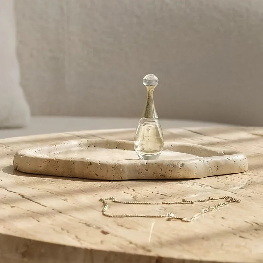Jewelry Tray - 2-Layer Marble Cloud