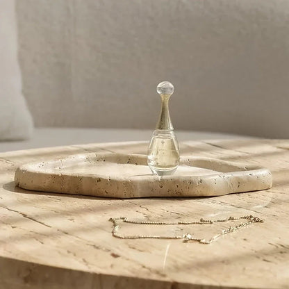 Jewelry Tray - 2-Layer Marble Cloud