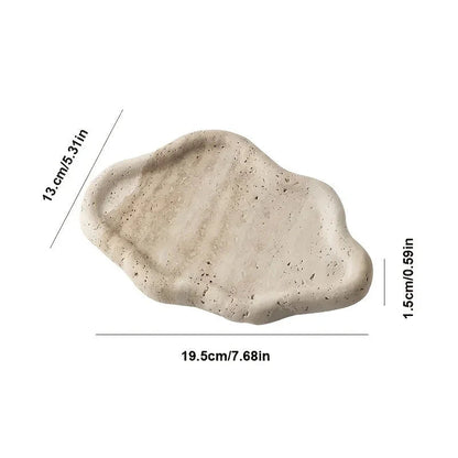 Jewelry Tray - 2-Layer Marble Cloud