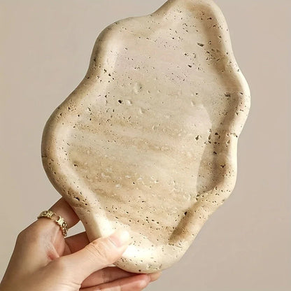 Jewelry Tray - 2-Layer Marble Cloud