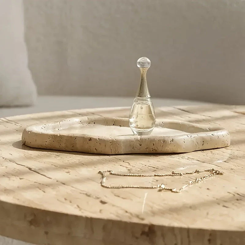 Jewelry Tray - 2-Layer Marble Cloud