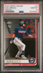 Graded 2019 Topps Chrome Luis Arraez #45 Update Rookie RC Baseball Card PSA 10 Gem Mint