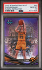 Graded 2022 Topps Bowman University Best Caitlin Clark #50 Purple Refractor #/250 Rookie RC Basketball Card PSA 10 Gem Mint