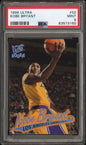 Graded 1996 Fleer Ultra Kobe Bryant #52 Rookie RC Basketball Card PSA 9 Mint