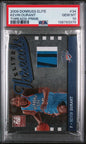 Graded 2009 Panini Donruss Elite Kevin Durant #34 /25 Elite Threads Prime Game Worn Relic Basketball Card PSA 10 Gem Mint