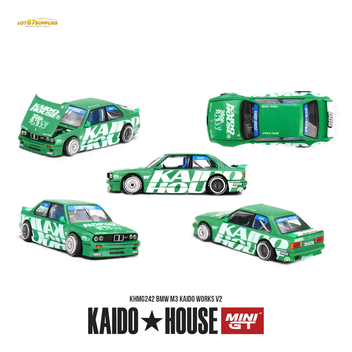 (Pre-Order) Kaido House BMW M3 Kaido Works V2 1:64