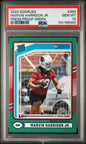 Graded 2024 Panini Donruss Marvin Harrison Jr #393 Press Proof Green Rookie RC Football Card PSA 10 Gem Mint