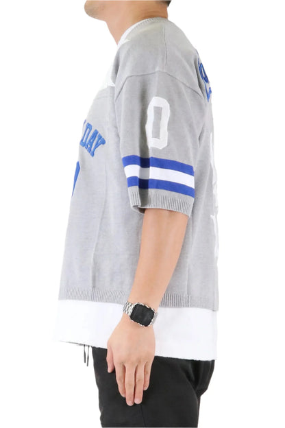 MINK Crop Top Light Sweater Jersey
