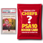 Kansas City Chiefs PSA 10 Graded Rookie Card Mystery Pack