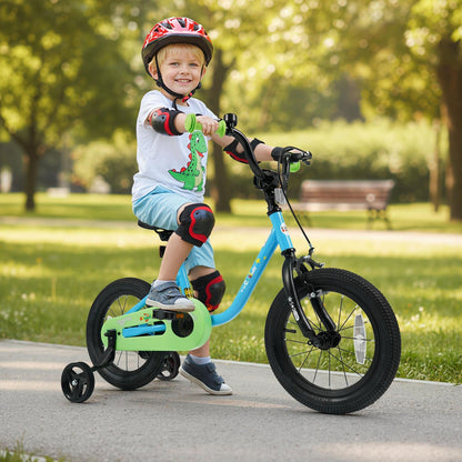 Kids Bike for 3-7 Years Old Boys and Girls 12/14/16-Inch Children Bicycle Blue