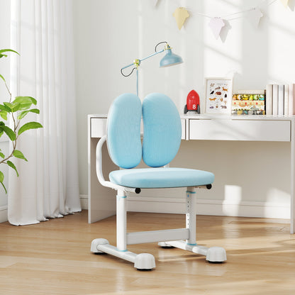 Kids Desk Chair Children Study Chair with Double Back Support and Adjustable Height