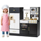 Kids Play Kitchen with Realistic Lights Sounds