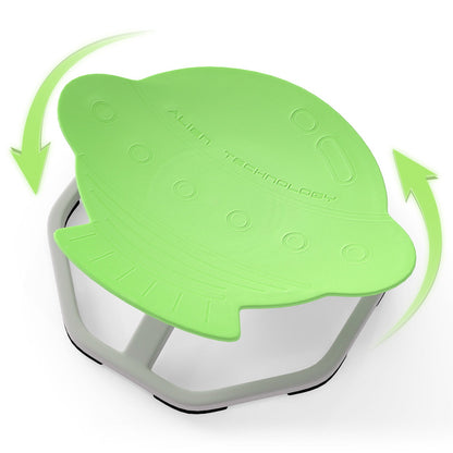 Kids Sensory Swivel Chair 360° Spinning Seat with Metal Base