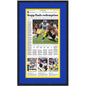 Framed Los Angeles Times Kupp Finds Redemption LA Rams Super Bowl LVI 56 Champions 14x24 Football Newspaper Cover Photo Professionally Matted V4