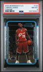 Graded 2003 Bowman Rookies & Stars LeBron James #123 Rookie RC Basketball Card PSA 8 NM-MT