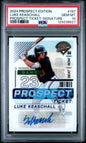 Graded 2024 Prospect Edition Luke Keaschall #197 Prospect Ticket Signature Auto Rookie RC Baseball Card PSA 10 Gem Mint