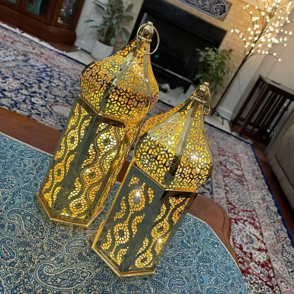 Lantern - LED Metal Ramadan