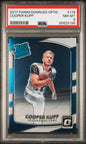 Graded 2017 Panini Donruss Optic Cooper Kupp #179 Rated Rookie RC Football Card PSA 8 Near Mint