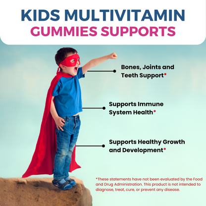 Halal Kids Multivitamin Gummies (3Pack)