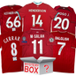 Liverpool F.C. Autographed/Signed Soccer Jersey Mystery Box with PSA JSA or Beckett COA