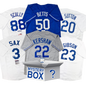 Autographed/Signed Los Angeles Baseball Jersey Mystery Box with PSA JSA or Beckett COA