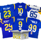 Autographed/Signed Los Angeles Football Jersey Mystery Box with PSA JSA or Beckett COA