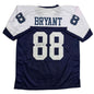 Autographed/Signed Dez Bryant Dallas Thanksgiving Day Football Jersey Beckett BAS COA