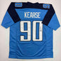 Autographed/Signed Jevon Kearse Tennessee Powder Blue Football Jersey JSA COA