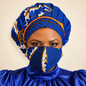 Duma Mbili Kente African Print Bonnets