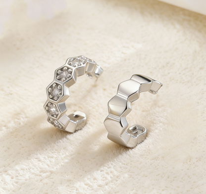 Geometric Ear Cuffs for Non-Pierced Ears