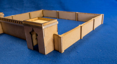 15mm Temple Walls (MDF) - 15MMDF160-2