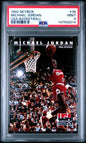 Graded 1992 Skybox Michael Jordan #38 USA Basketball Card PSA 9 Mint