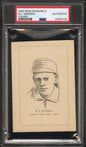 Graded 1889 N526 Diamond S Cigars M.J. Madden Baseball Tobacco Card PSA AUTHENTIC