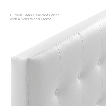 Lily Upholstered Vinyl King Headboard by Modway