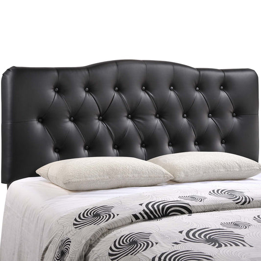 Annabel Upholstered Vinyl Queen Headboard by Modway