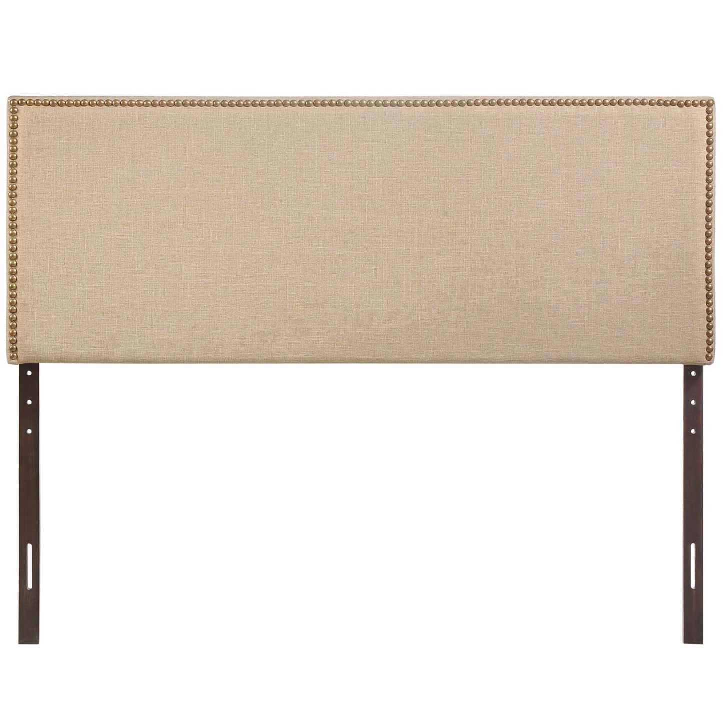 Region Nailhead Upholstered Queen Headboard by Modway