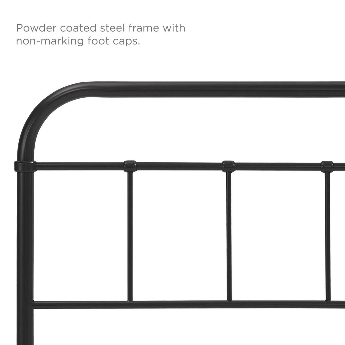 Serena Twin Steel Headboard by Modway