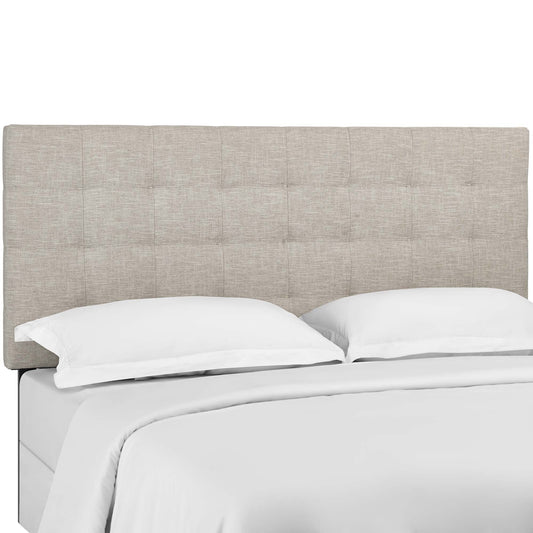 Paisley Tufted Upholstered Linen King and California King Headboard