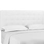 Paisley Tufted Upholstered Faux Leather King and California King Headboard