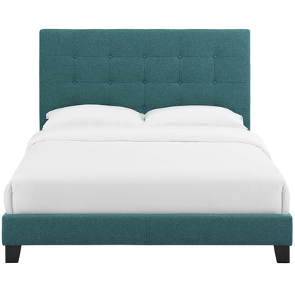 Melanie Tufted Button Upholstered Fabric Queen Platform Bed by Modway